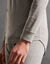 T-shirt sous-v&ecirc;tement homme col rond manches longues chaleur douce - lot de 2 (gris chin&eacute;)