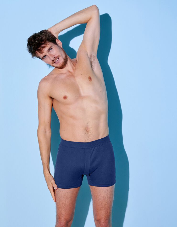Boxer ouvert - lot de 3 (marine) Boxer ouvert - lot de 3 (marine)