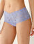 Culotte haute dentelle unie Arum (violet)
