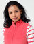 Veste polaire zippée sans manches (corail foncé)