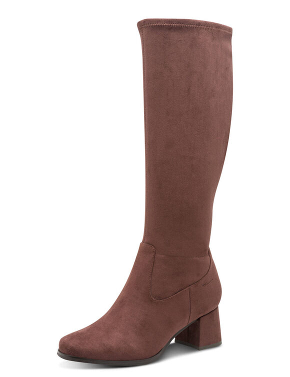 Bottes marron largeur confort (marron)