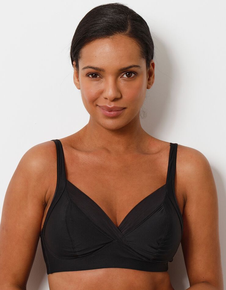 Soutien-gorge Feel Good support microfibre - sans armatures (noir) Soutien-gorge Feel Good support microfibre - sans armatures (noir)
