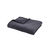 Plaid polaire toucher peluche (anthracite)