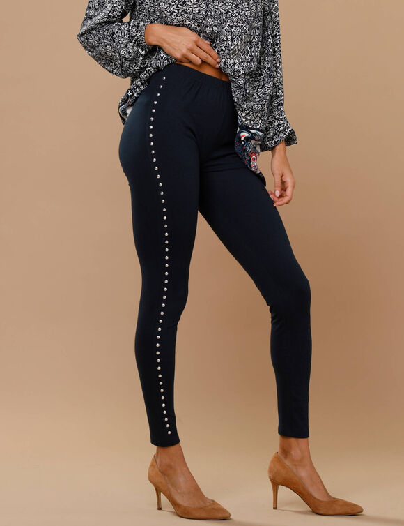 Legging clouté (marine)