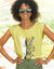 T-shirt imprimé placé (vert anis)