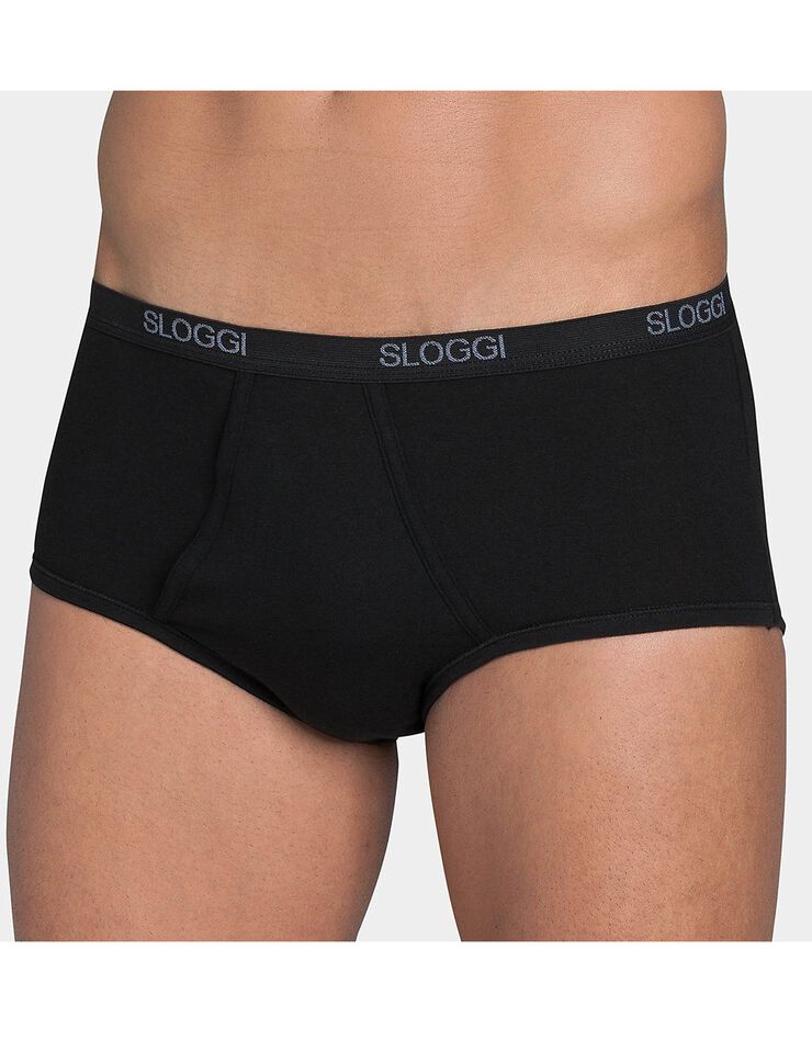 Slip ouvert forme maxi (noir) Slip ouvert forme maxi (noir)