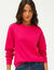Sweat molleton uni (rose)
