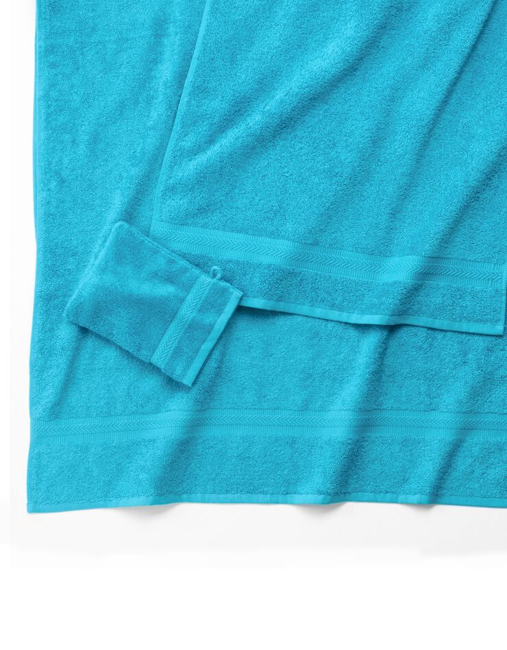 Eponge unie 420 g/m2 confort moelleux (turquoise)