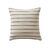 Coussin tissage artisanal (naturel / noir)