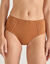 Culotte maxi en coton ajour&eacute; - Lot de 2 (caramel + bleu)