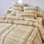 Linge de lit Karl imprimé écossais, en flanelle  (beige)