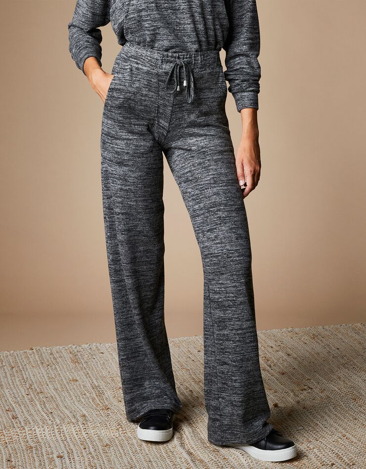 Pantalon coupe large (anthracite chiné) Pantalon coupe large (anthracite chiné)