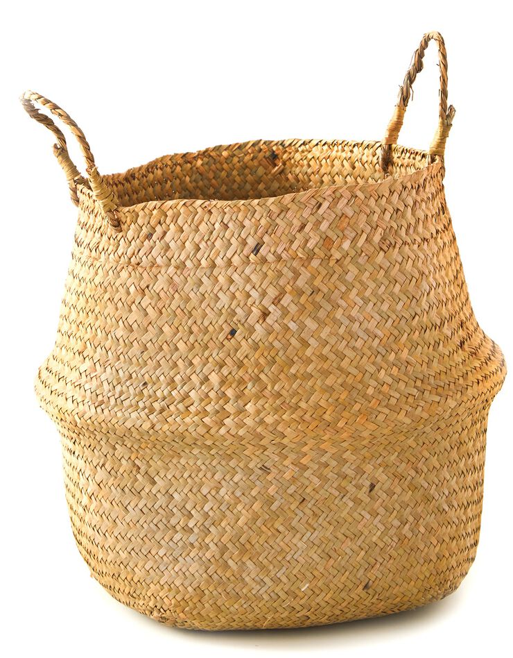 Panier pliable jonc de mer (jonc)