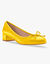 Ballerines petit talon (curry)