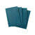 Lot de 4 sets de table - vinyle tressé (bleu canard)