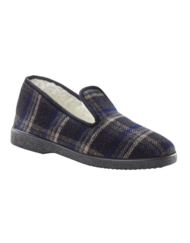 Charentaises homme confort - jusqu'au 47 (gris)