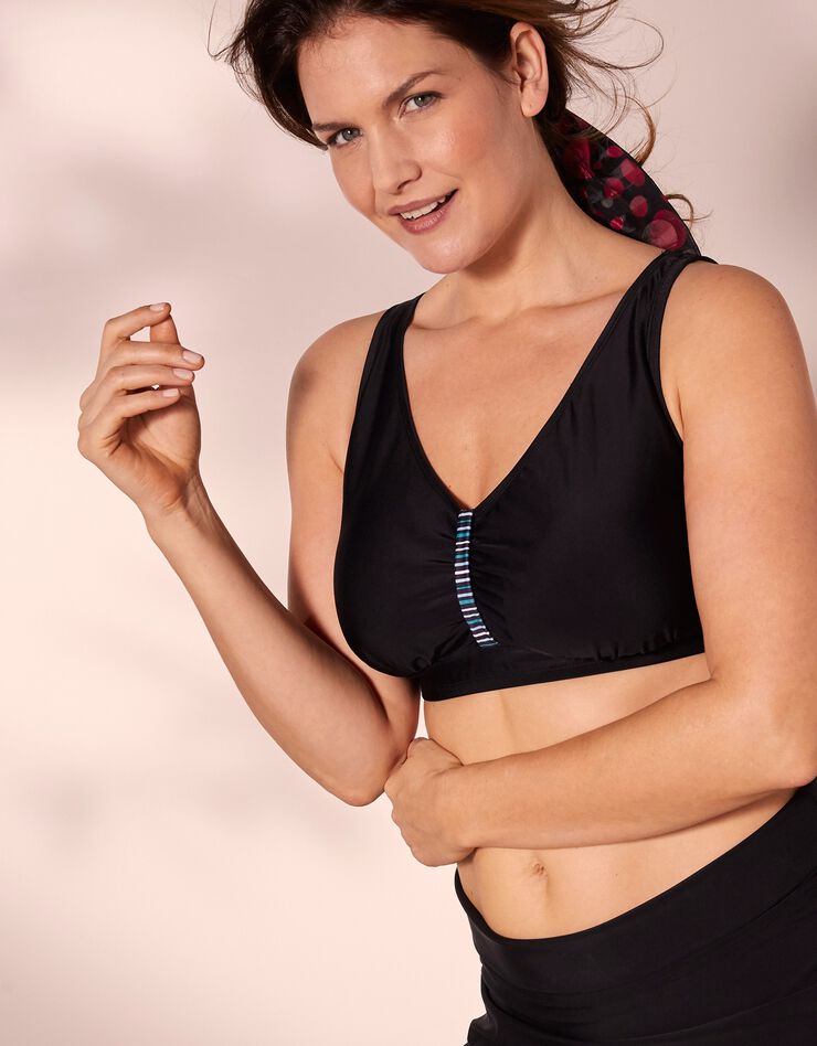 Soutien-gorge de bain emboîtant Budoni - sans armatures (noir) Soutien-gorge de bain emboîtant Budoni - sans armatures (noir)