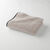 Serviettes de bain finition broderie fantaisie - 420g/m2 (sable)