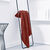 Plaid polaire toucher peluche (terracotta)