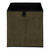 Cube de rangement pliable, velours côtelé (vert)