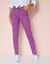 Pantalon fuselé couleur (violet)