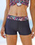 Short de bain ceinture imprimée Kalibo (noir / rose)
