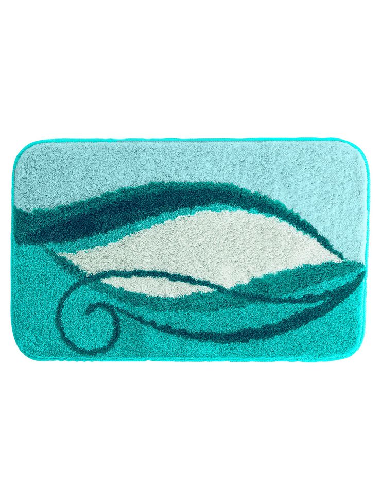 Tapis de bain fantaisie Zilla (lagon)