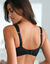 Soutien-gorge minimiseur dentelle tulle - avec armatures (noir)