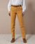 Pantalon chino stretch (curry)