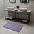 Tapis de bain motif fantaisie (lilas)