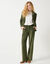 Veste blazer en velours (vert)