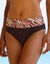 Culotte de bain modulable modulable Vinia (écru / chocolat)