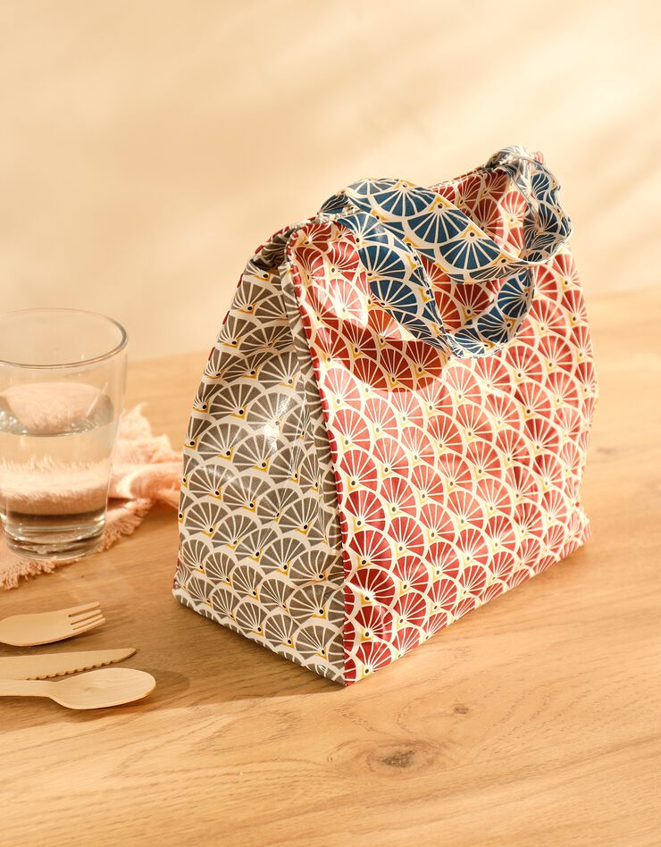 Lunch bag imperméable imprimé - collection upcycling (multicolore) Lunch bag imperméable imprimé - collection upcycling (multicolore)
