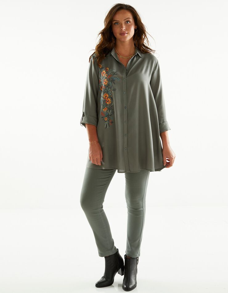 Jegging taille élastiquée ultra confort - petite stature (bronze) Jegging taille élastiquée ultra confort - petite stature (bronze)