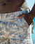 Bermuda toile imprimé camouflage (gris clair)
