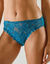 Slip dentelle unie Arum (bleu canard)
