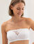 Soutien-gorge bretelles amovibles - sans armatures (blanc)