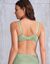 Soutien-gorge maille satinée et dentelle Salford avec armatures - lot de 2 (kaki + tilleul)