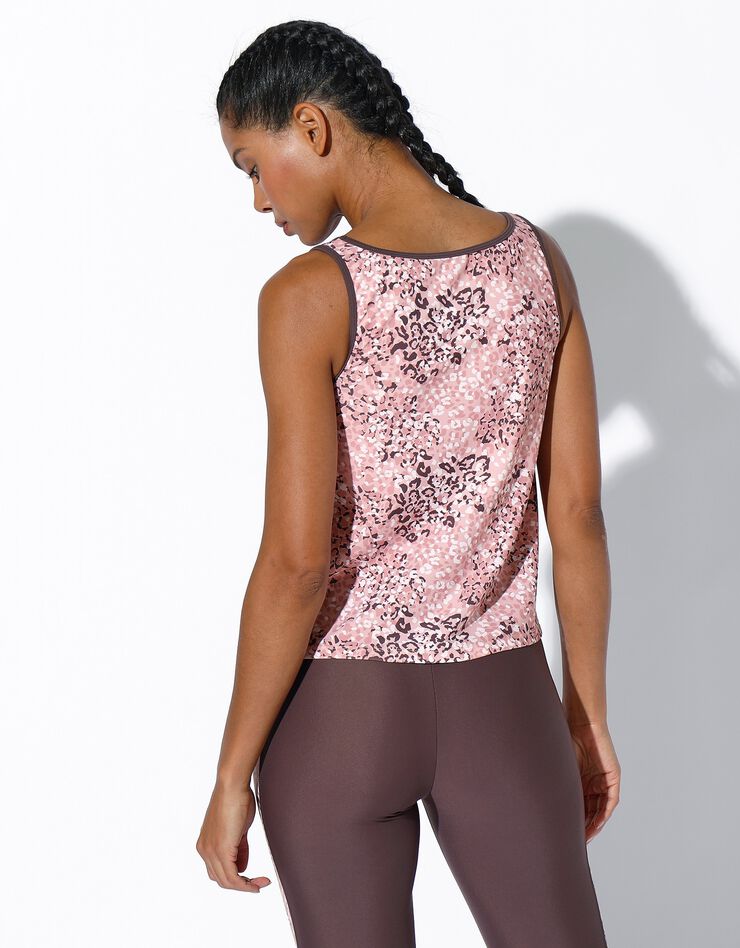 Top sport, brassière intégrée (rose) Top sport, brassière intégrée (rose)