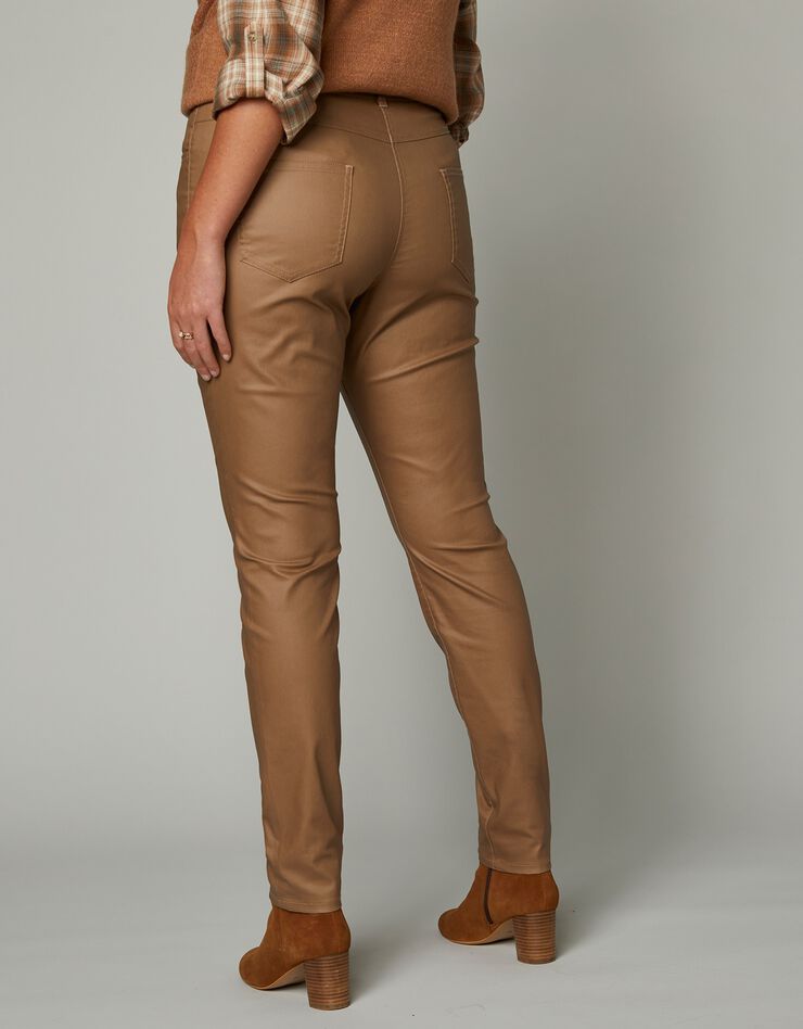Pantalon enduit fuselé (caramel) Pantalon enduit fuselé (caramel)