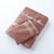 Serviette éponge personnalisable confort moelleux (châtaigne)