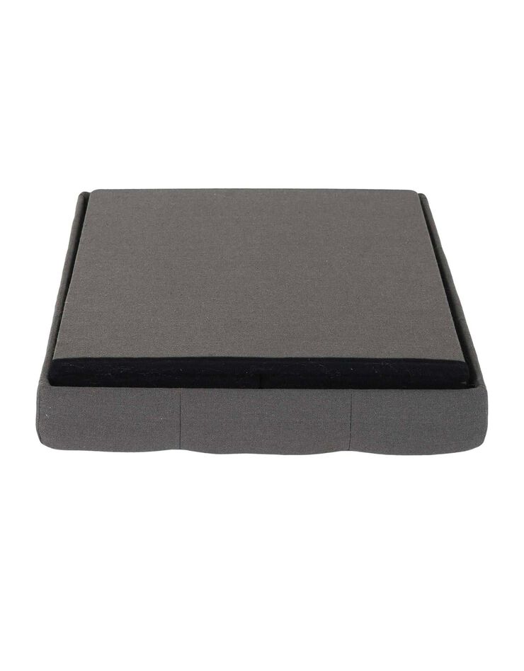 Coffre-pouf pliable – 2 coloris (gris)