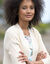 Gilet long porter ouvert, 2 poches, maille anglaise (beige)