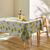 Nappe toile cirée imprimé citrons (gris / jaune)