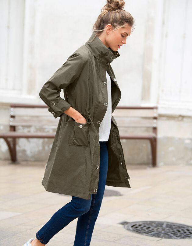 manteau parka longue femme