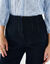 Jean gainant, coupe droite taille haute (brut)