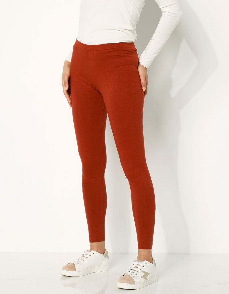 Legging taille élastiquée (terracotta) Legging taille élastiquée (terracotta)