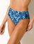 Bas de maillot de bain culotte maxi imprim&eacute; Lokia (bleu)