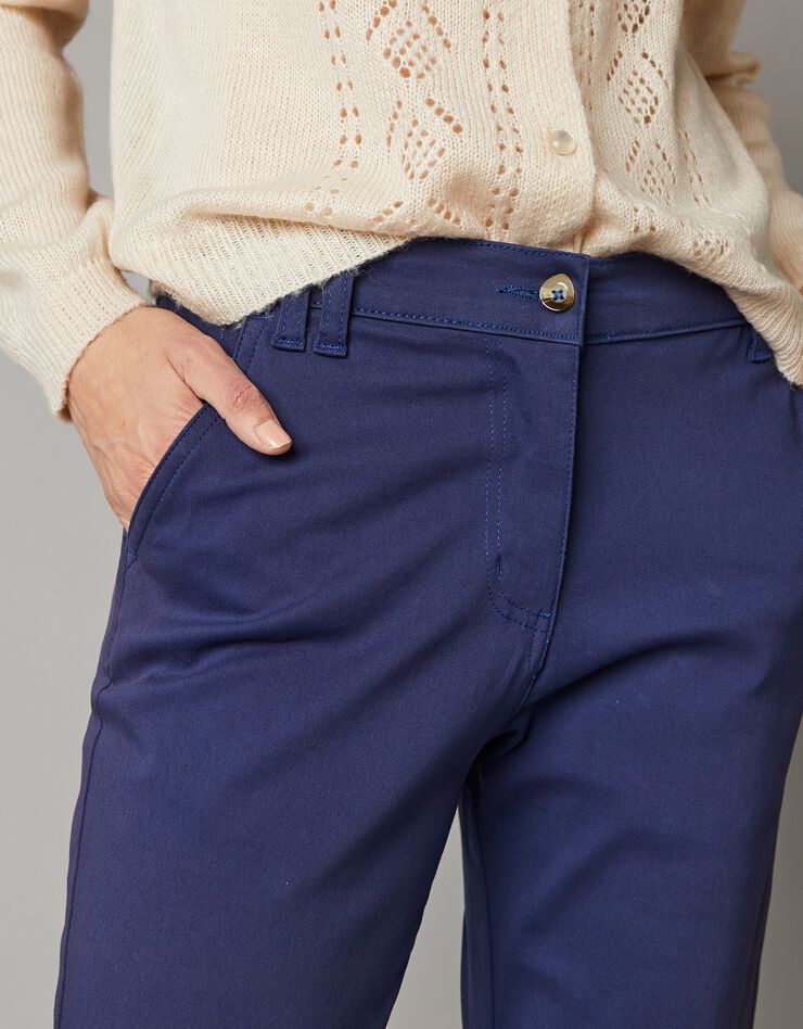 Pantalon chino stretch (marine) Pantalon chino stretch (marine)