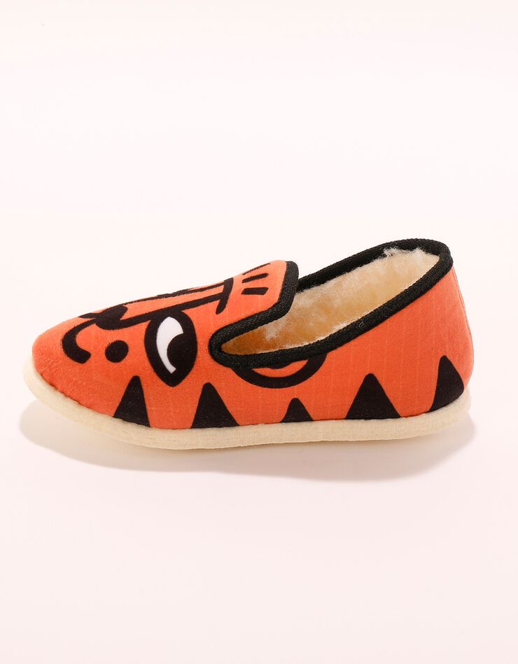 Charentaises enfant, collection LEM (orange) Charentaises enfant, collection LEM (orange)